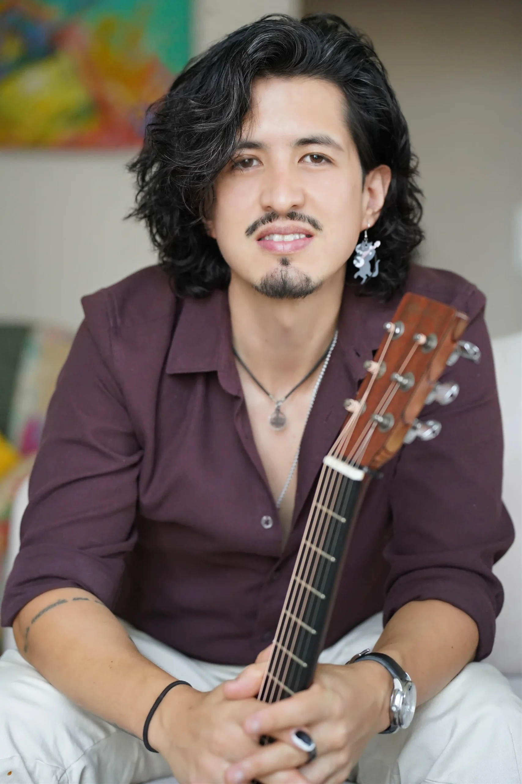 Giancarlo, guitar teacher and founder of Guitarlo Academy